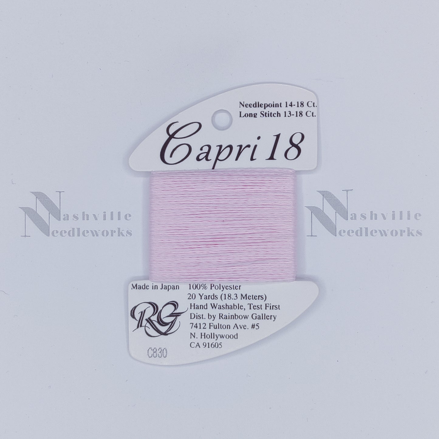 Capri 18 -  C830 Powder Pink