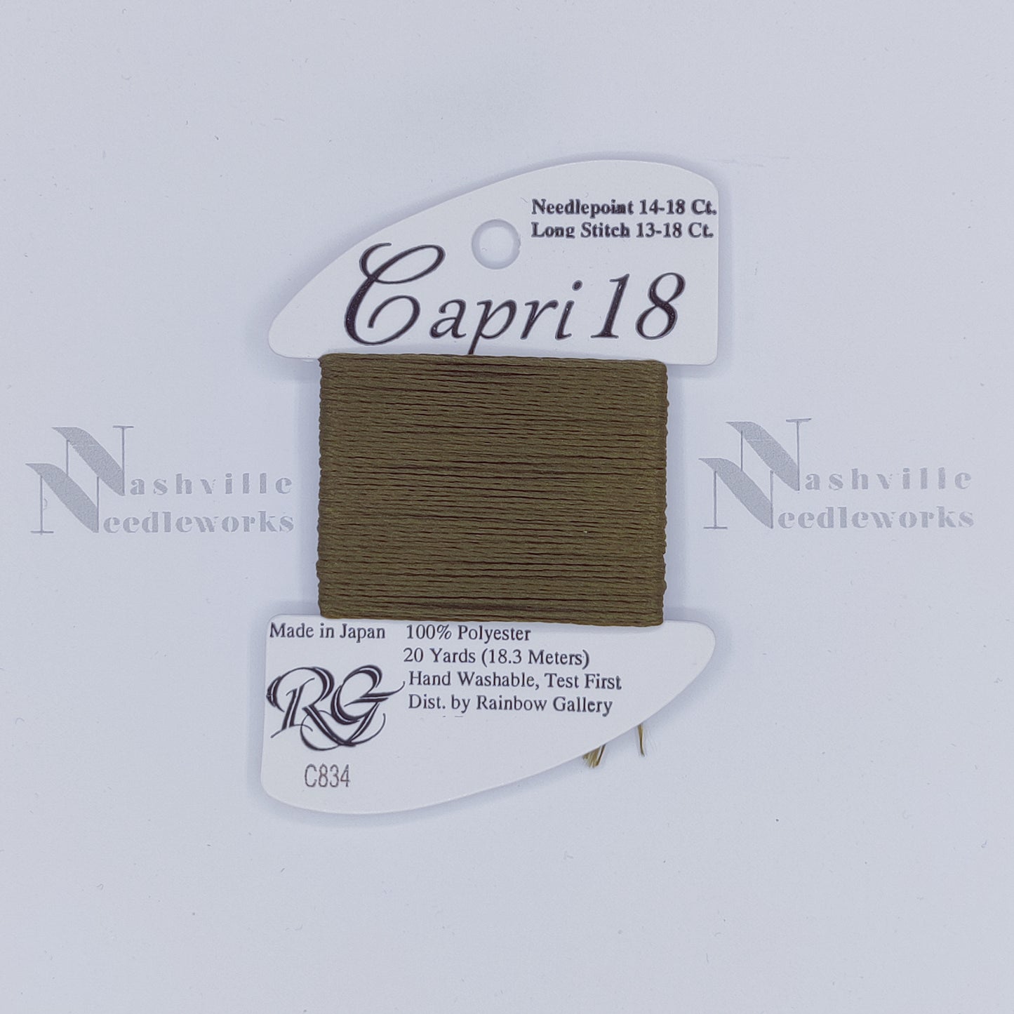 Capri 18 -  C834 Burnt Olive