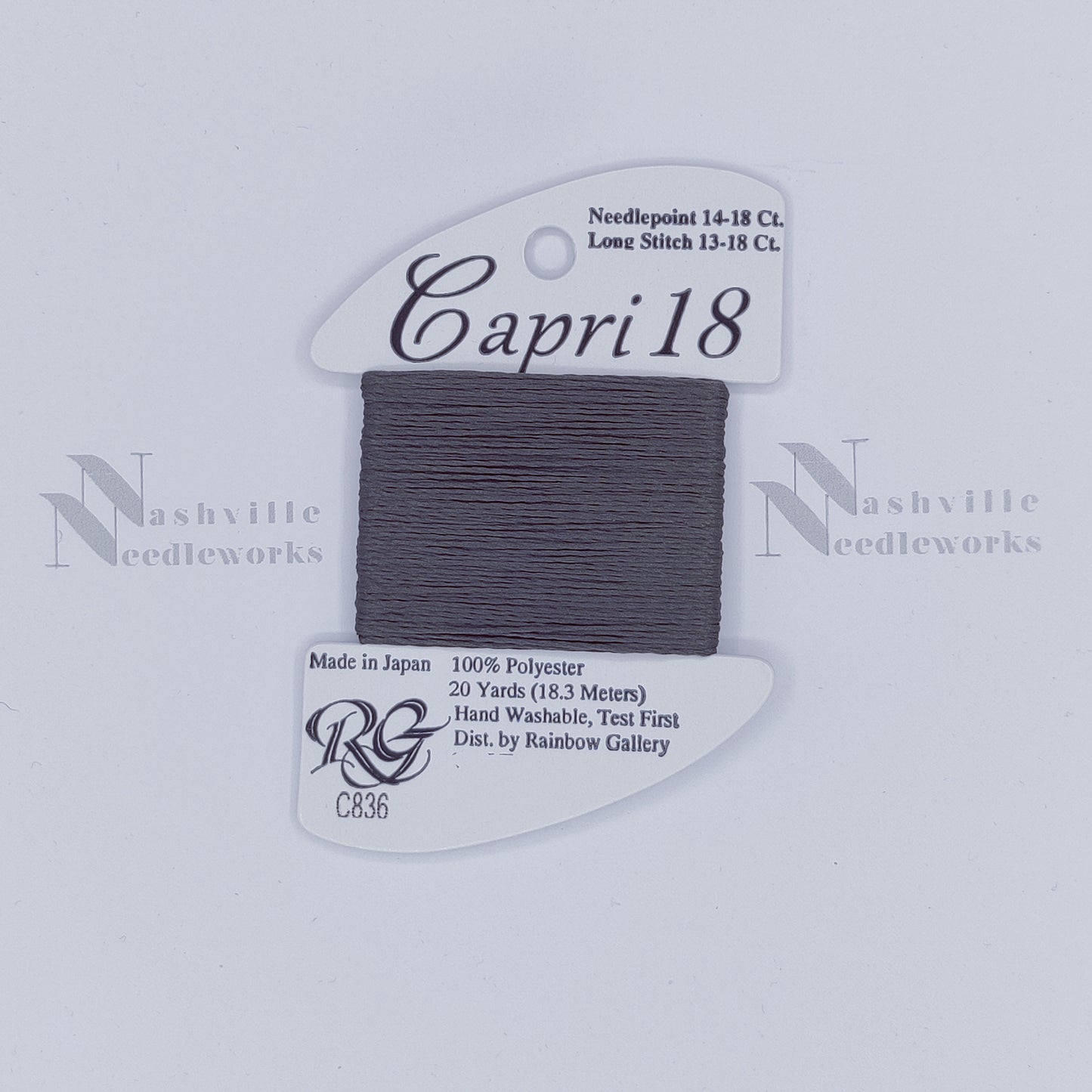 Capri 18 -  C836 Gunmetal Gray