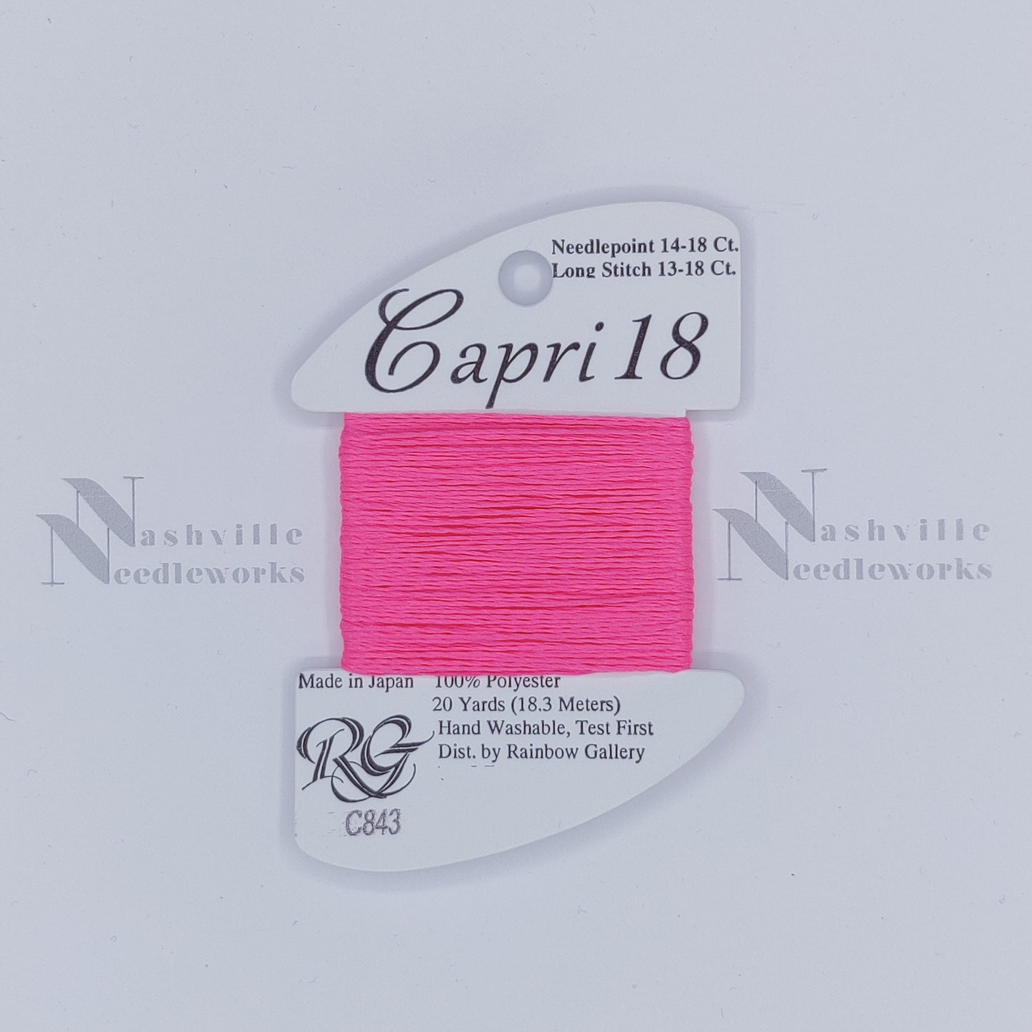 Capri 18 -  C843 Neon Pink