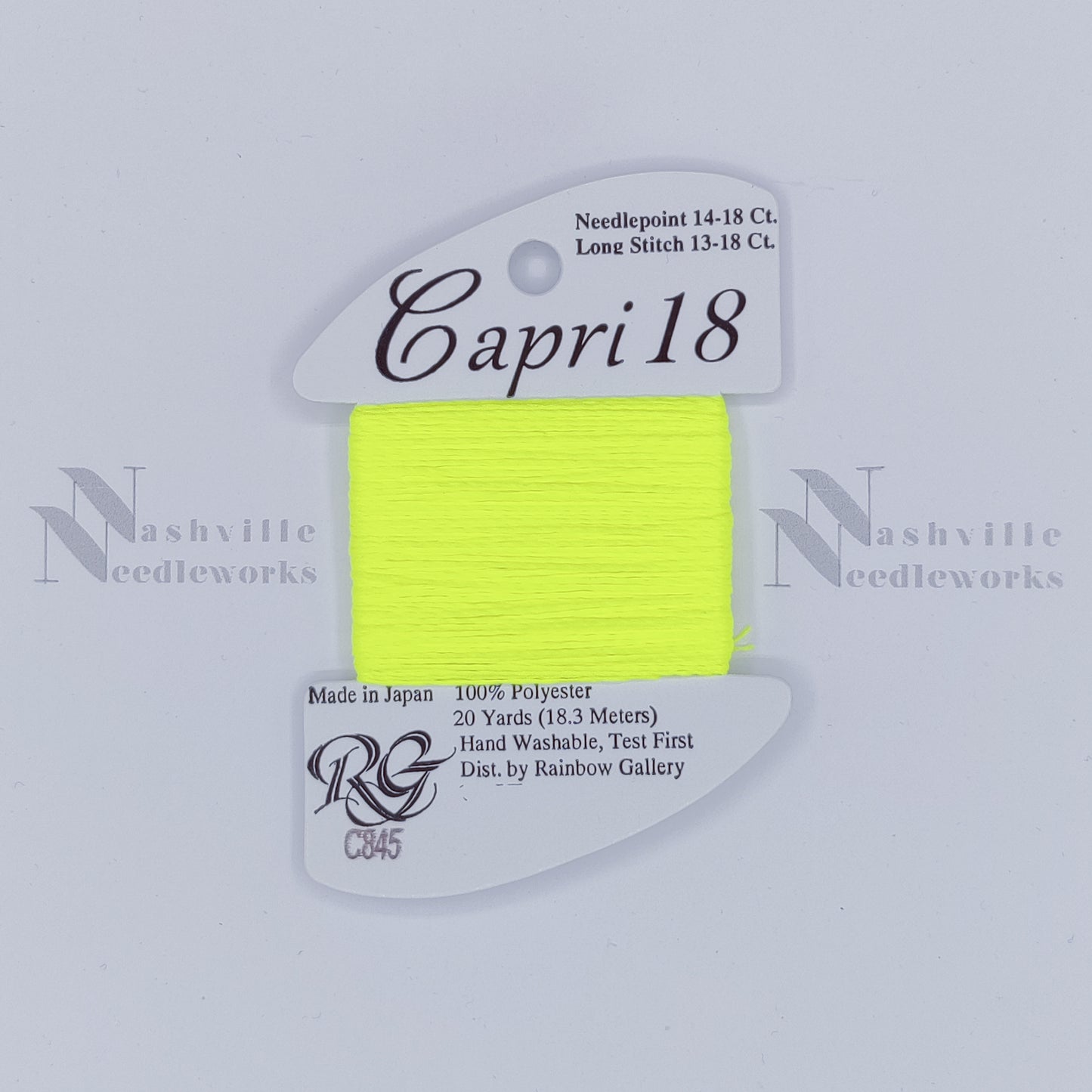 Capri 18 -  C845 Neon Yellow