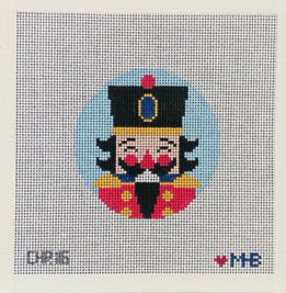 Love mhb studio Blue/Red Nutcracker Round CHR116