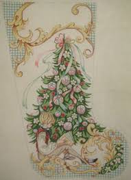 CBKNeedlepointDesignsEdieandGinger
ChristmasAnge StockingCJ125