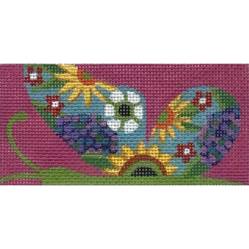Half Floral Butterfly - Pink (TS)