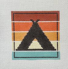 Fire and Iris Multi Color Camp Sign 
FI-095CP