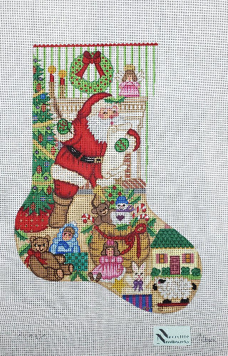 Alexa Designs CS7329-13 Santa Checking His List