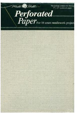 Cream Perforated Paper