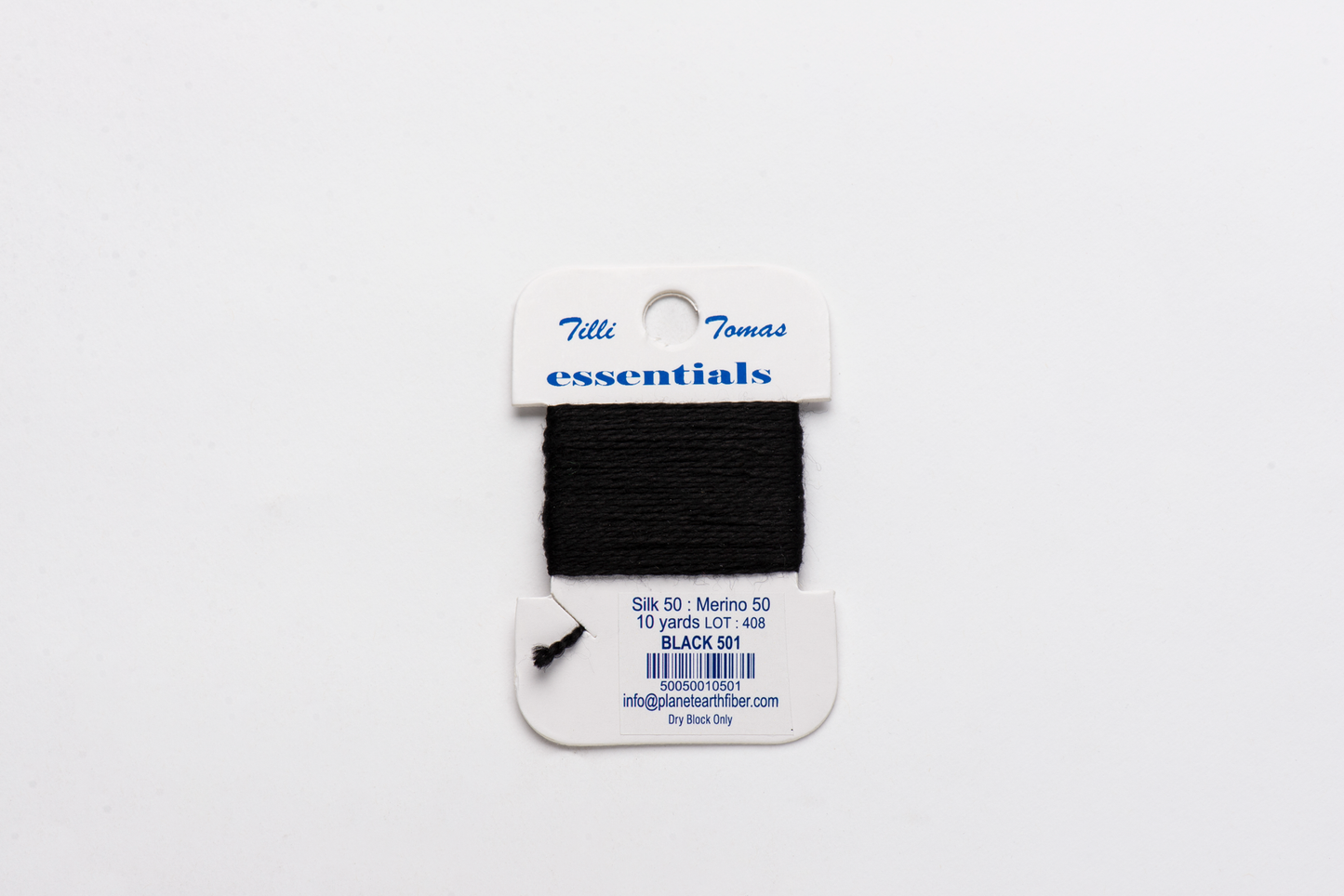 Essentials-501 Black 10 yd card