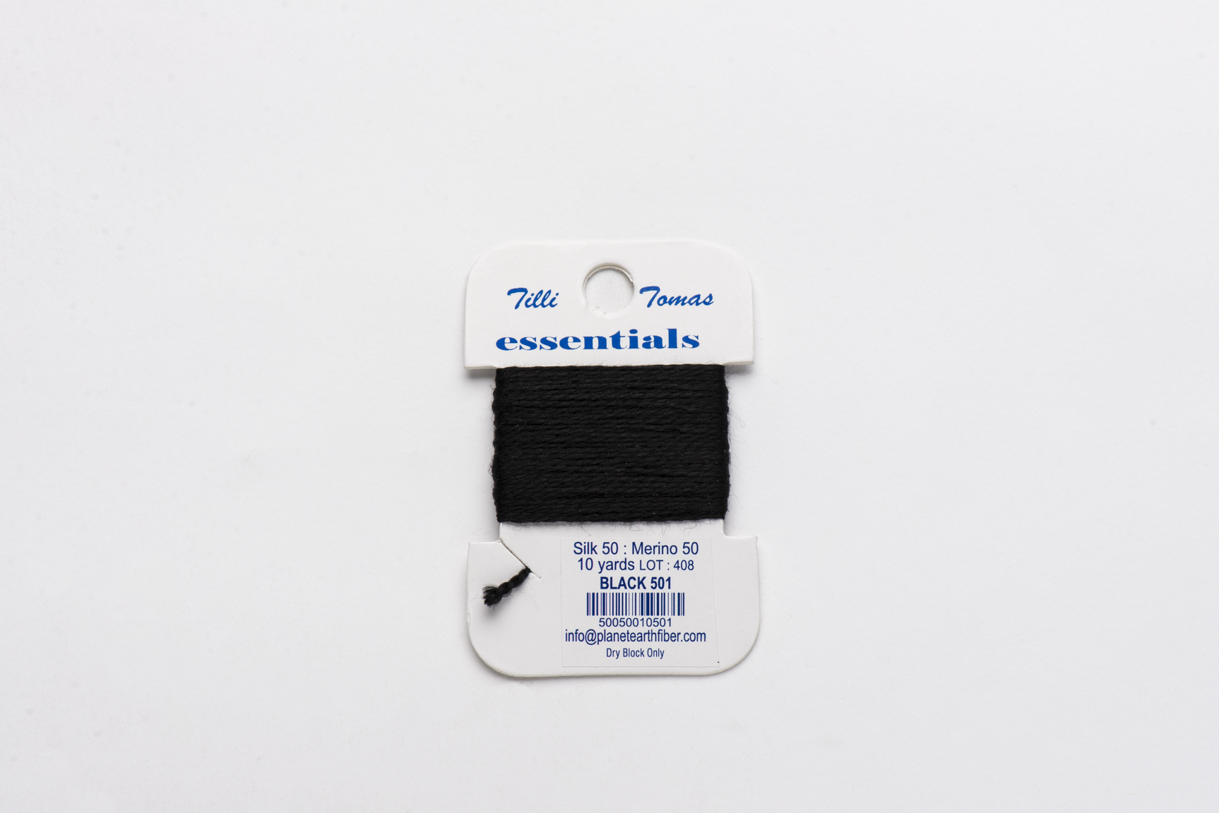 Essentials-501 Black 10 yd card