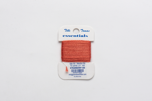 Essentials-550 Strawberry 10 yd card