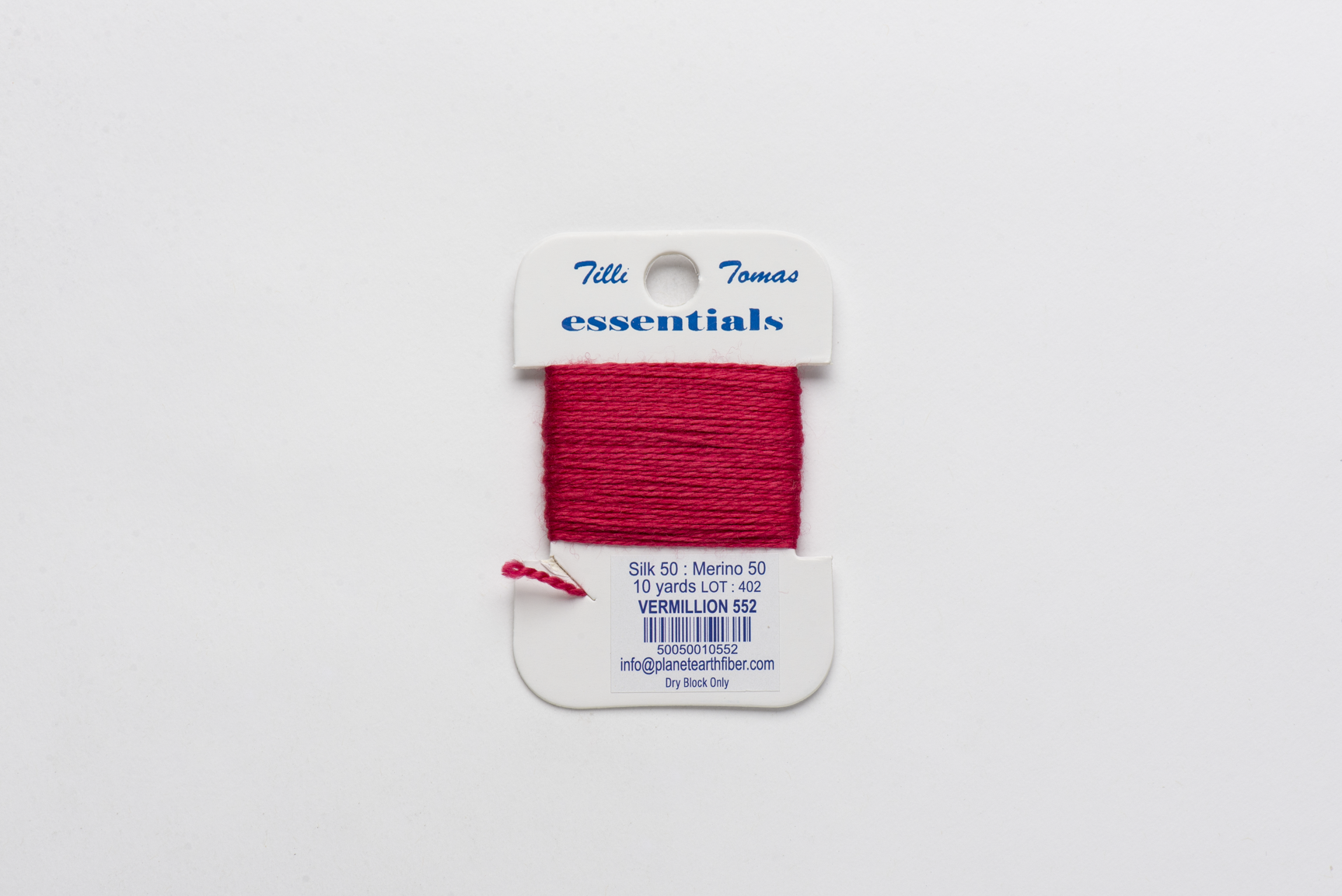 Essentials-552 Vermillion 10 yd card