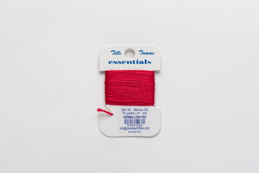 Essentials-552 Vermillion 10 yd card