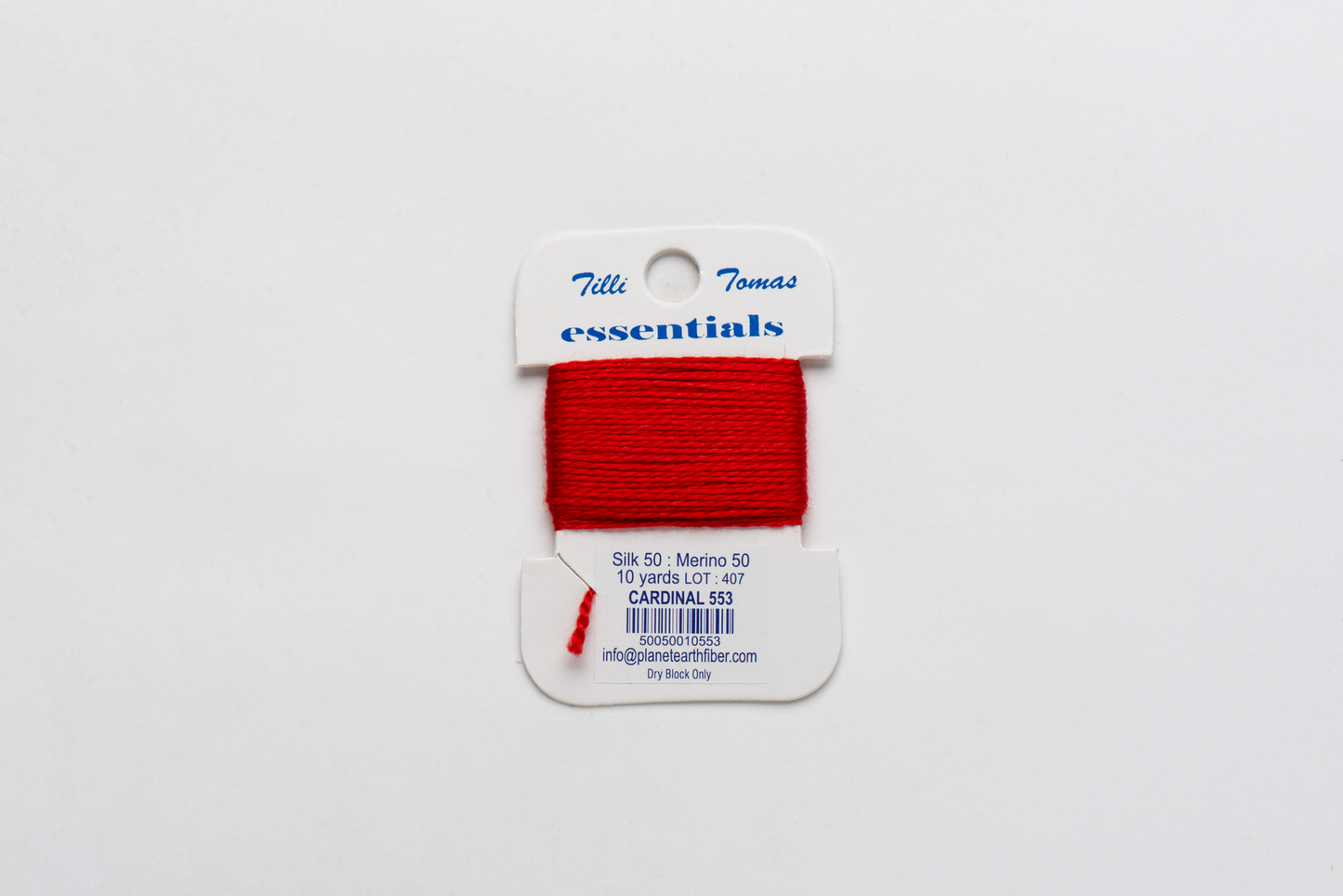 Essentials-553 Cardinal 10 yd card