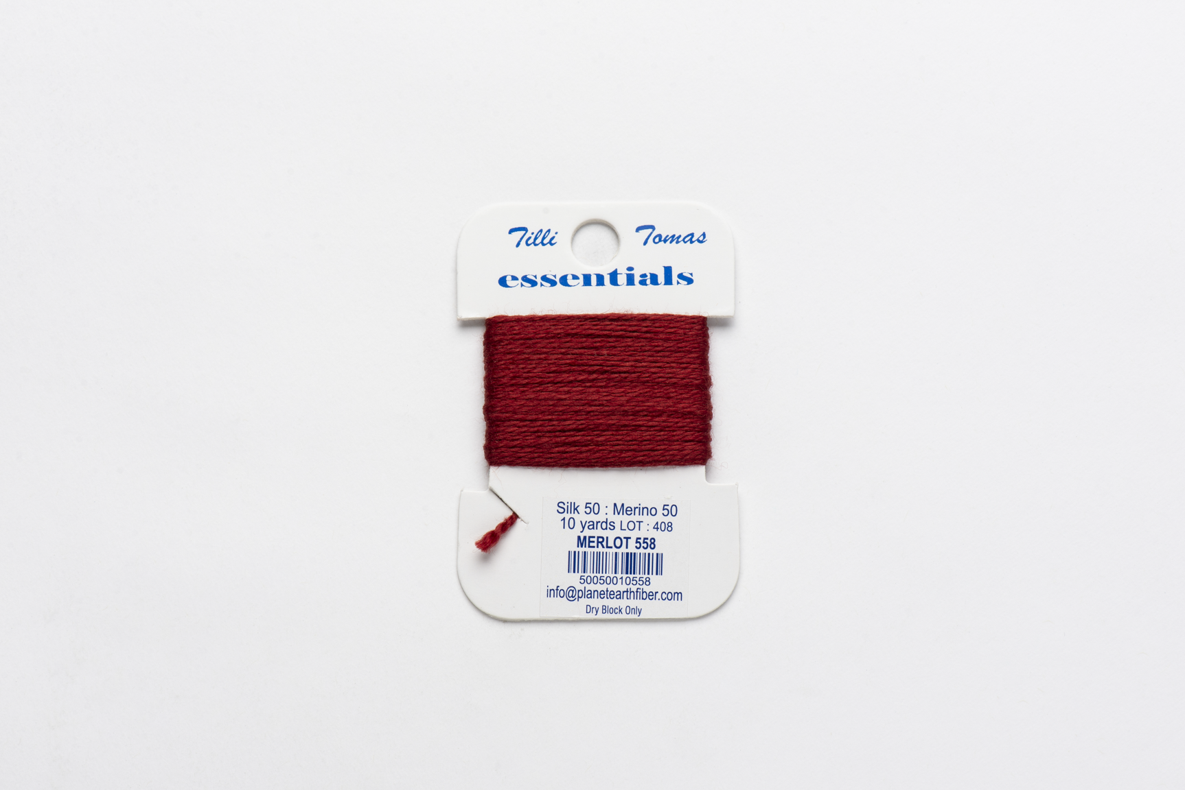 Essentials-558 Merlot 10 yd card