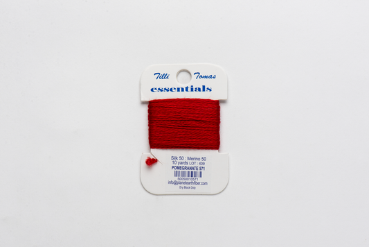 Essentials-571 Pomegranate 10 yd card