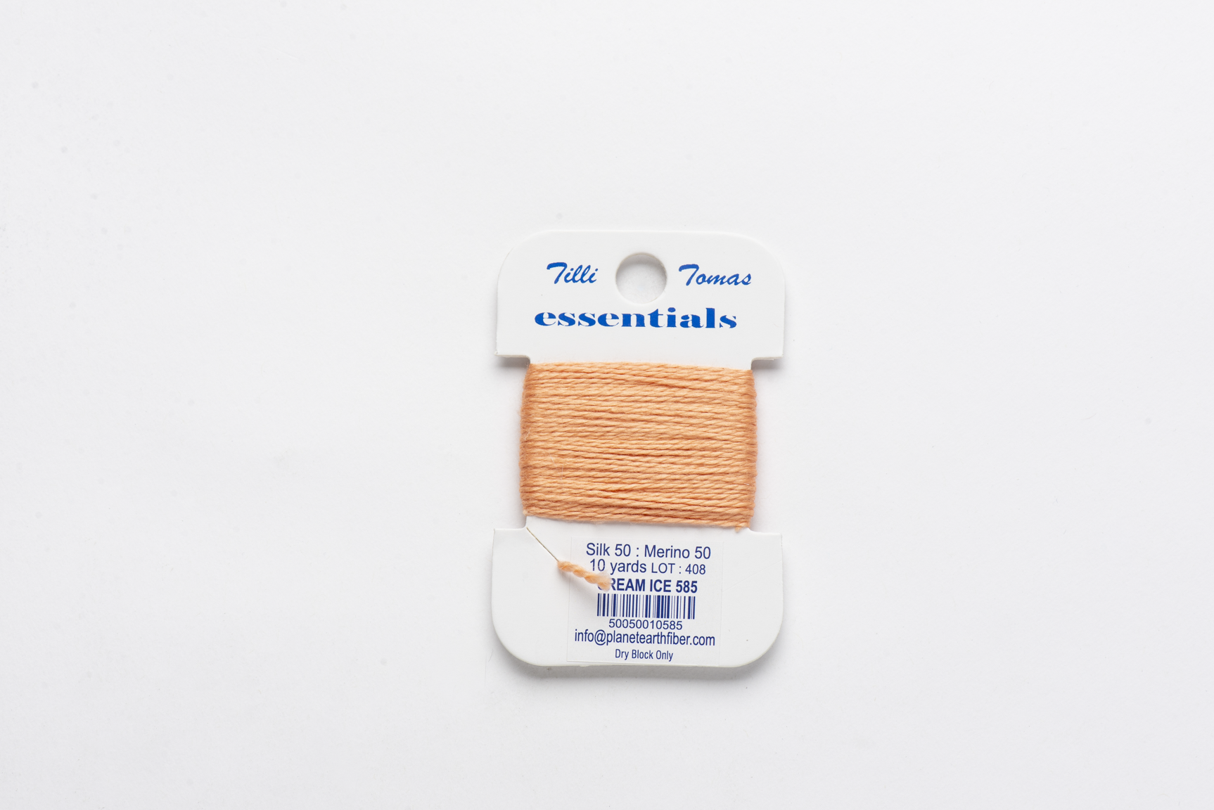 Essentials-585 Cream Ice 10 yd card