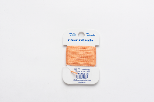 Essentials-585 Cream Ice 10 yd card