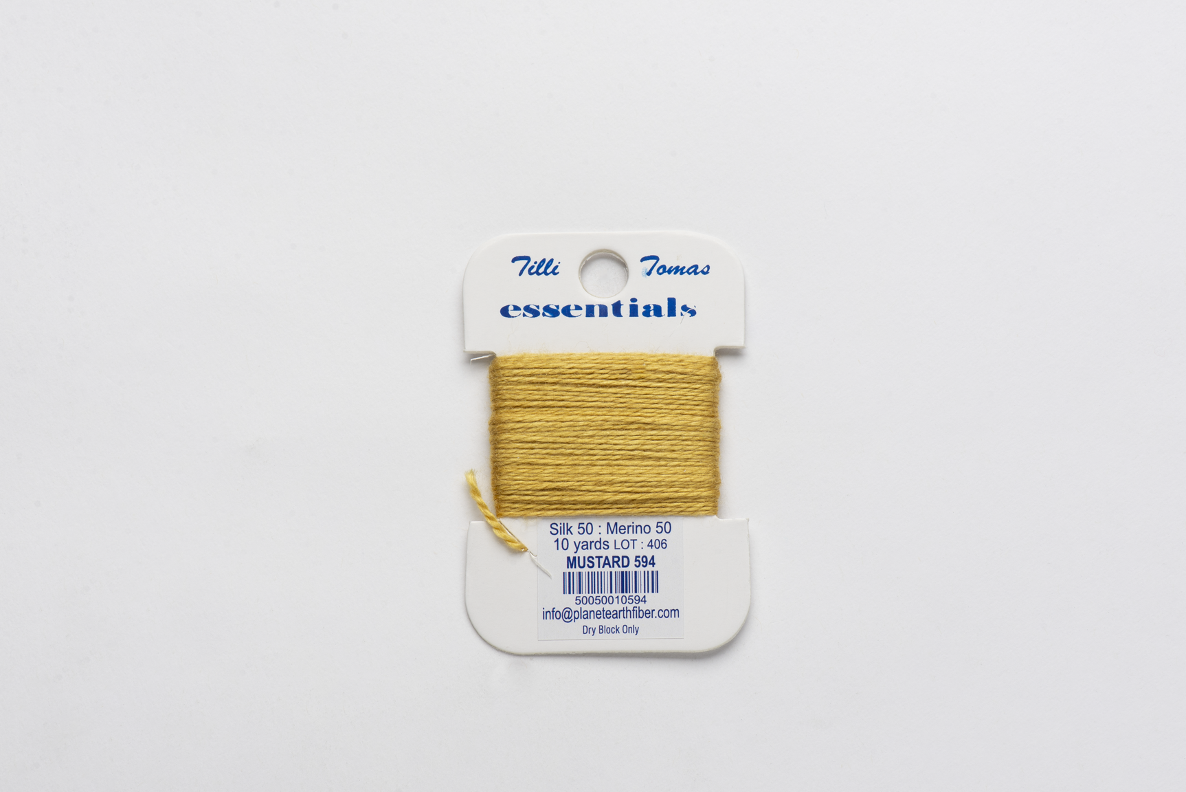 Essentials-594 Mustard 10 yd card