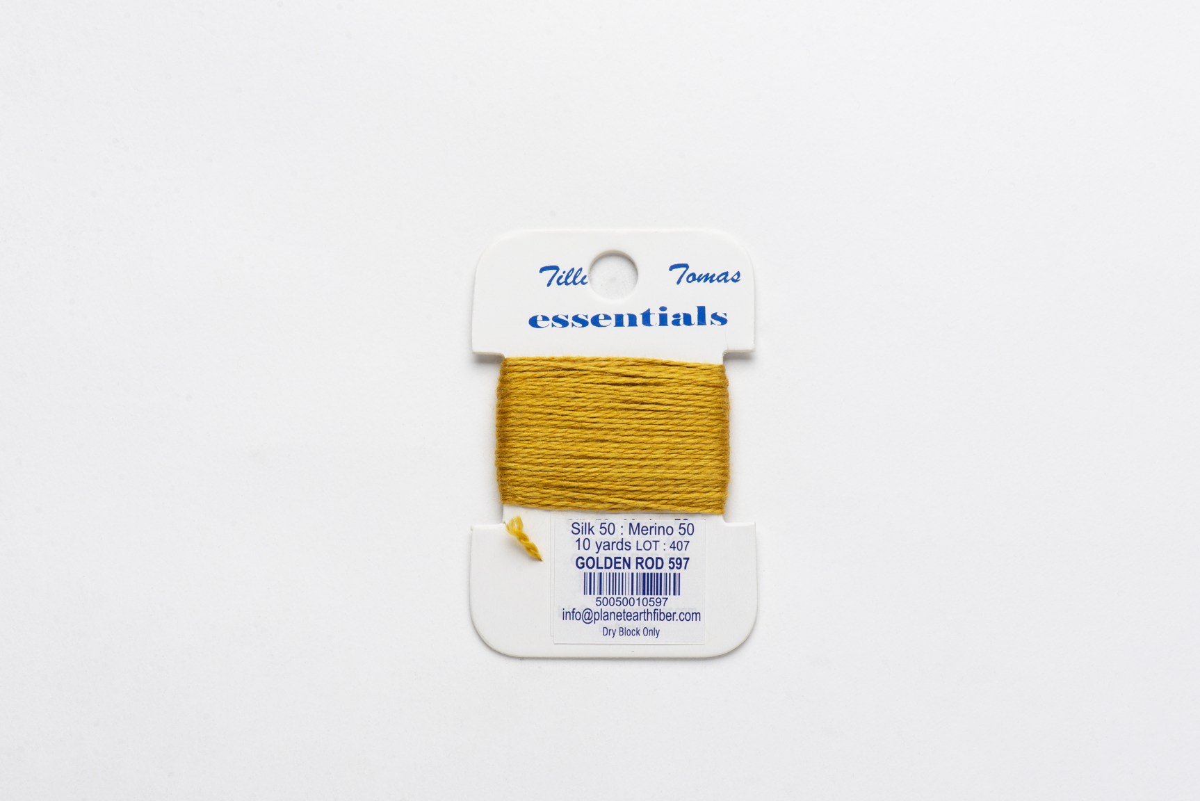Essentials-597 Goldenrod 10 yd card