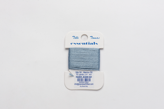 Essentials-641 Faded Jeans 10 yd card