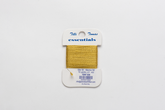 Essentials-830 Tent 10 yd card