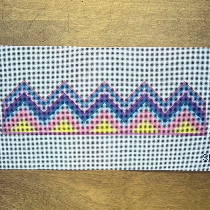 MS20-SC (TS) Birthday Crown-Sunset Chevron (TS)