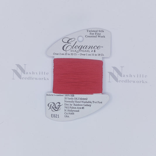 ELEGANCE - E821 Medium Red
