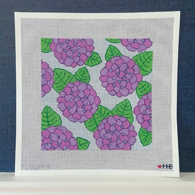 HYDRANGEAS PURPLE 10X10 (TS)