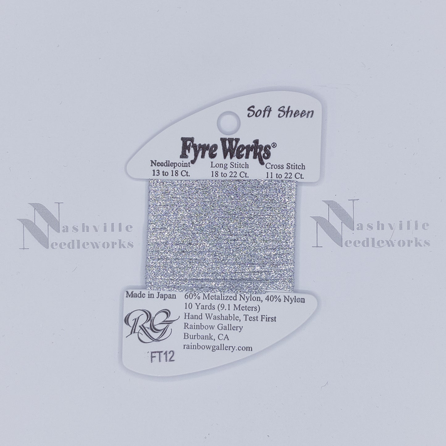 Fyre Werks Soft Sheen FT12 Pewter