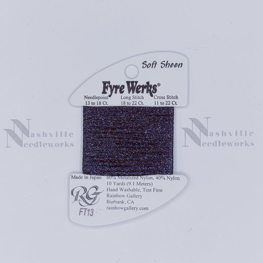 Fyre Werks Soft Sheen FT13 Charcoal