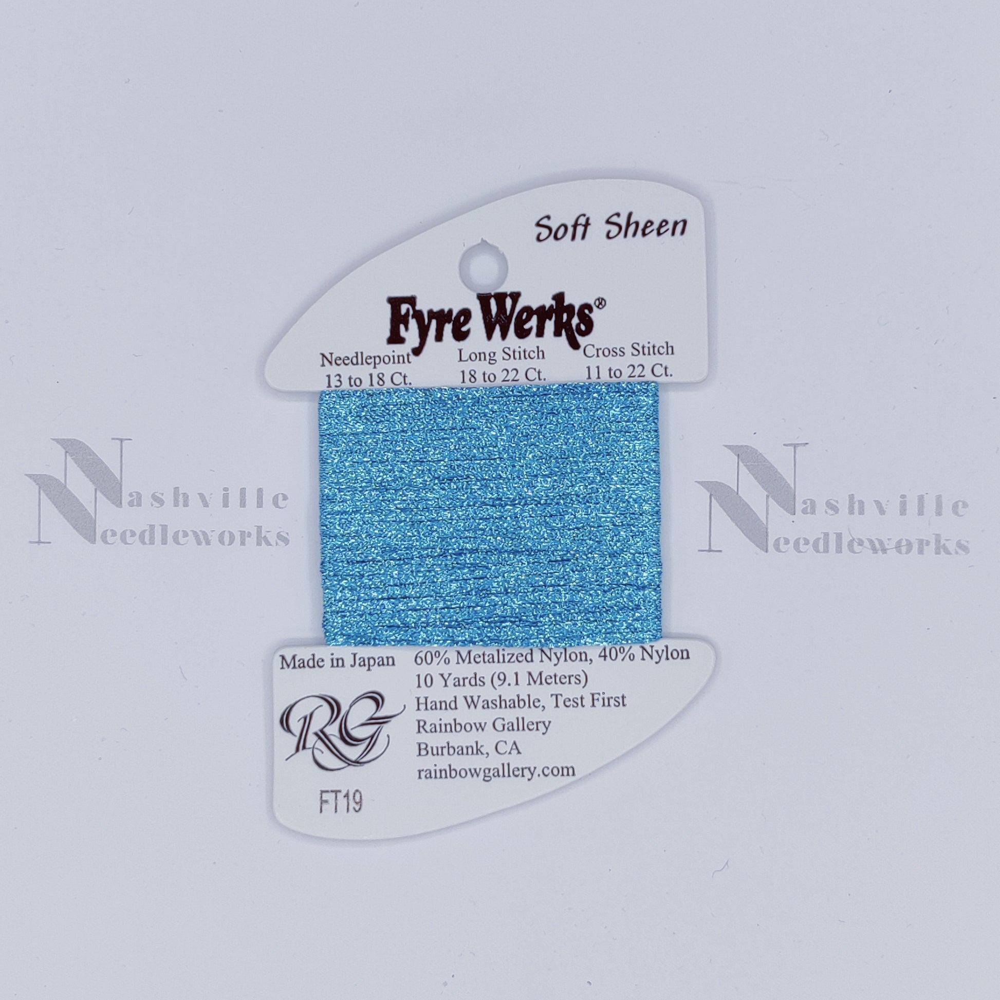 Fyre Werks Soft Sheen FT19 Aqua