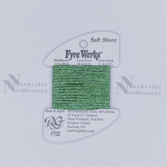 Fyre Werks Soft Sheen FT22 Emerald Green