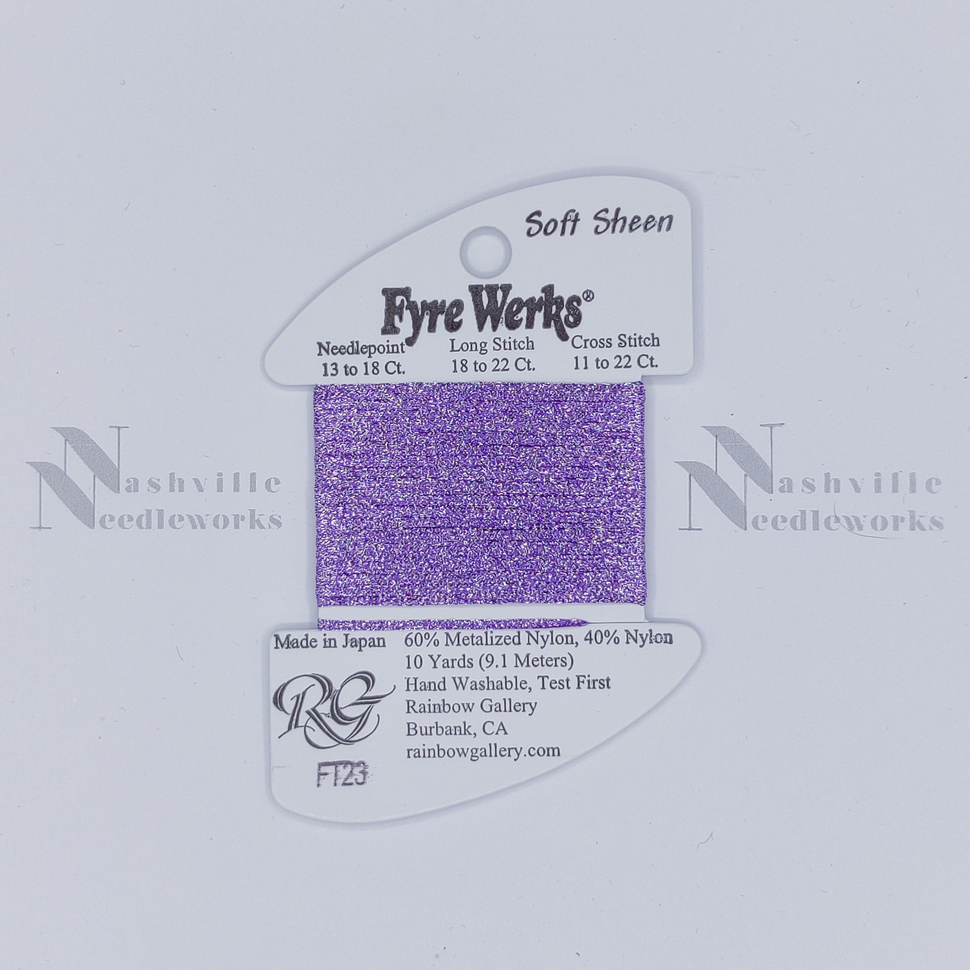 Fyre Werks Soft Sheen FT23 Lite Purple