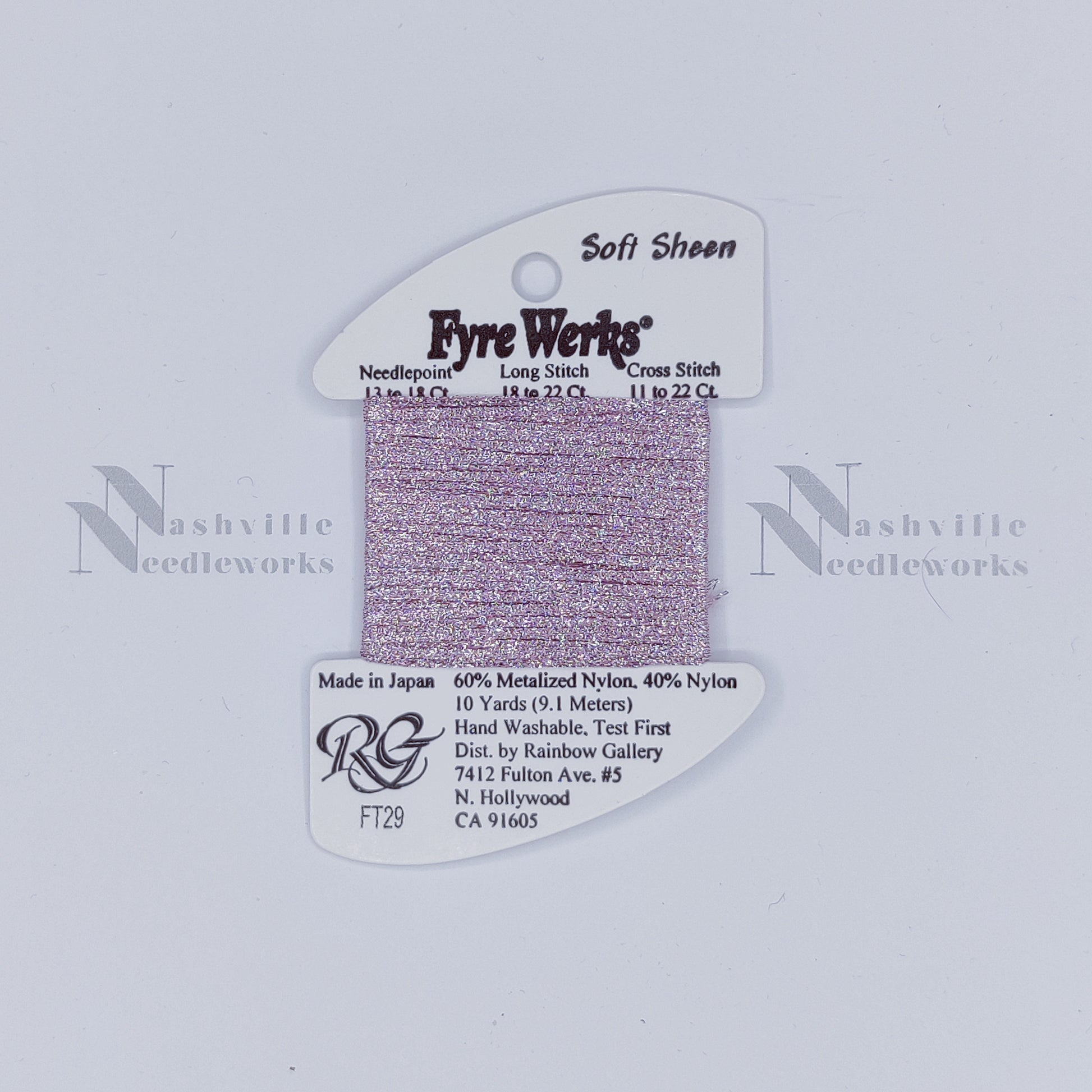 Fyre Werks Soft Sheen FT29 Pink