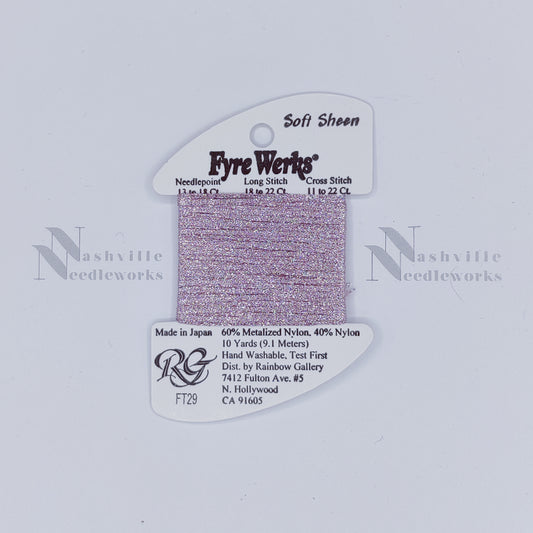 Fyre Werks Soft Sheen FT29 Pink