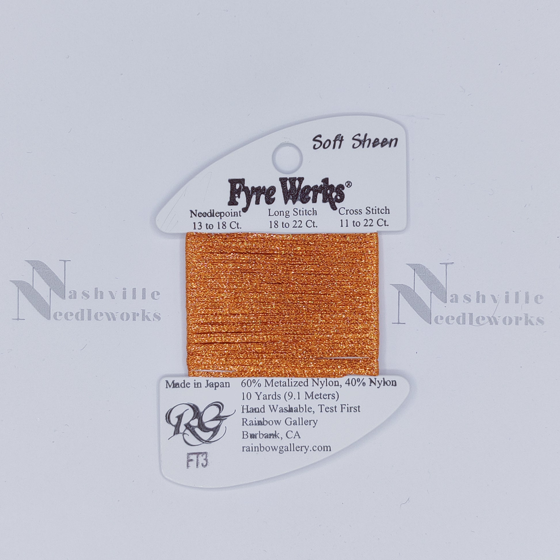 Fyre Werks Soft Sheen FT3 Pumpkin