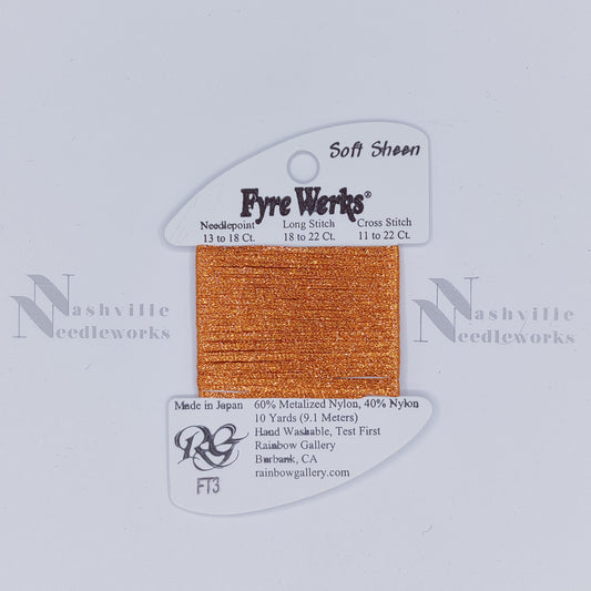 Fyre Werks Soft Sheen FT3 Pumpkin