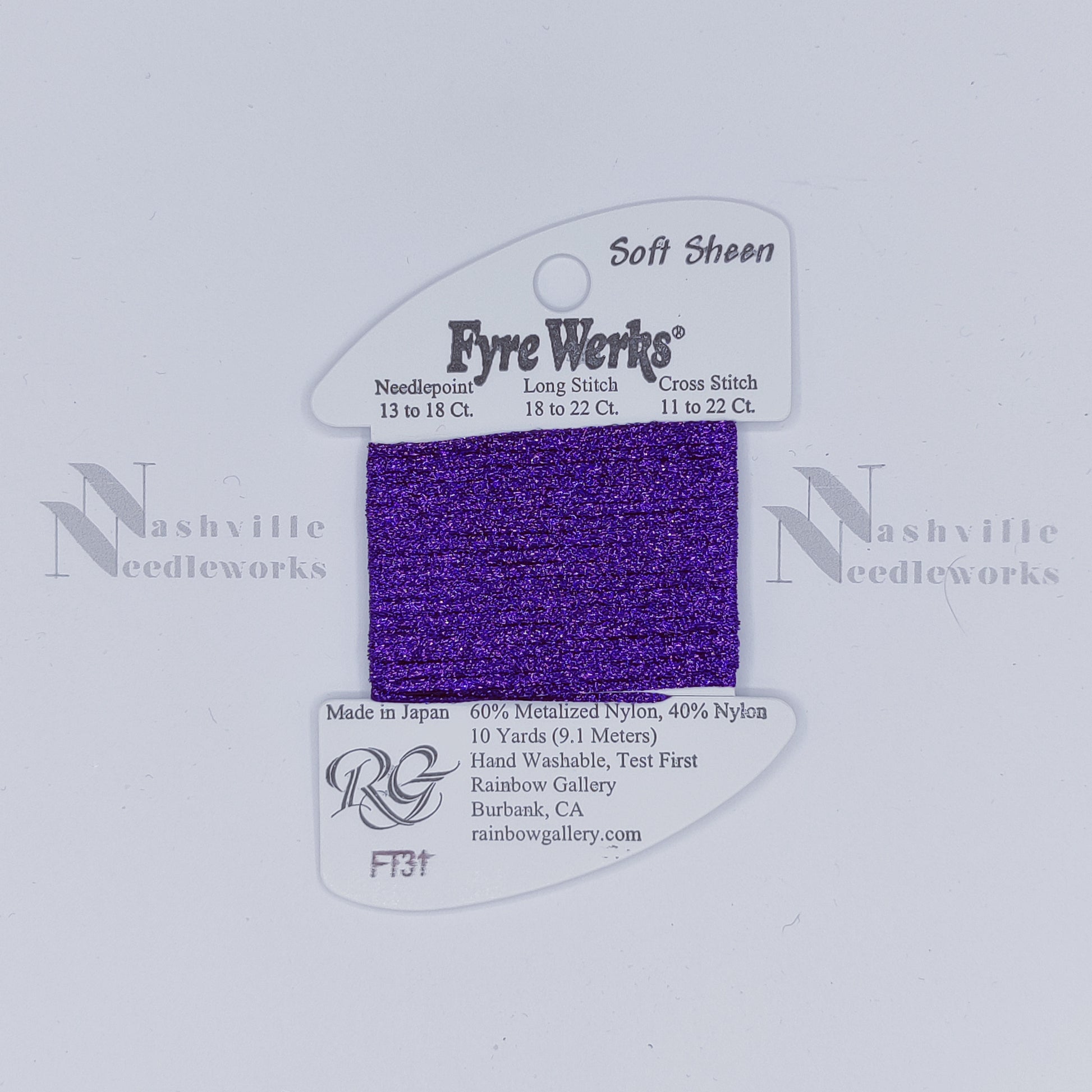 Fyre Werks Soft Sheen FT31 Dark Purple