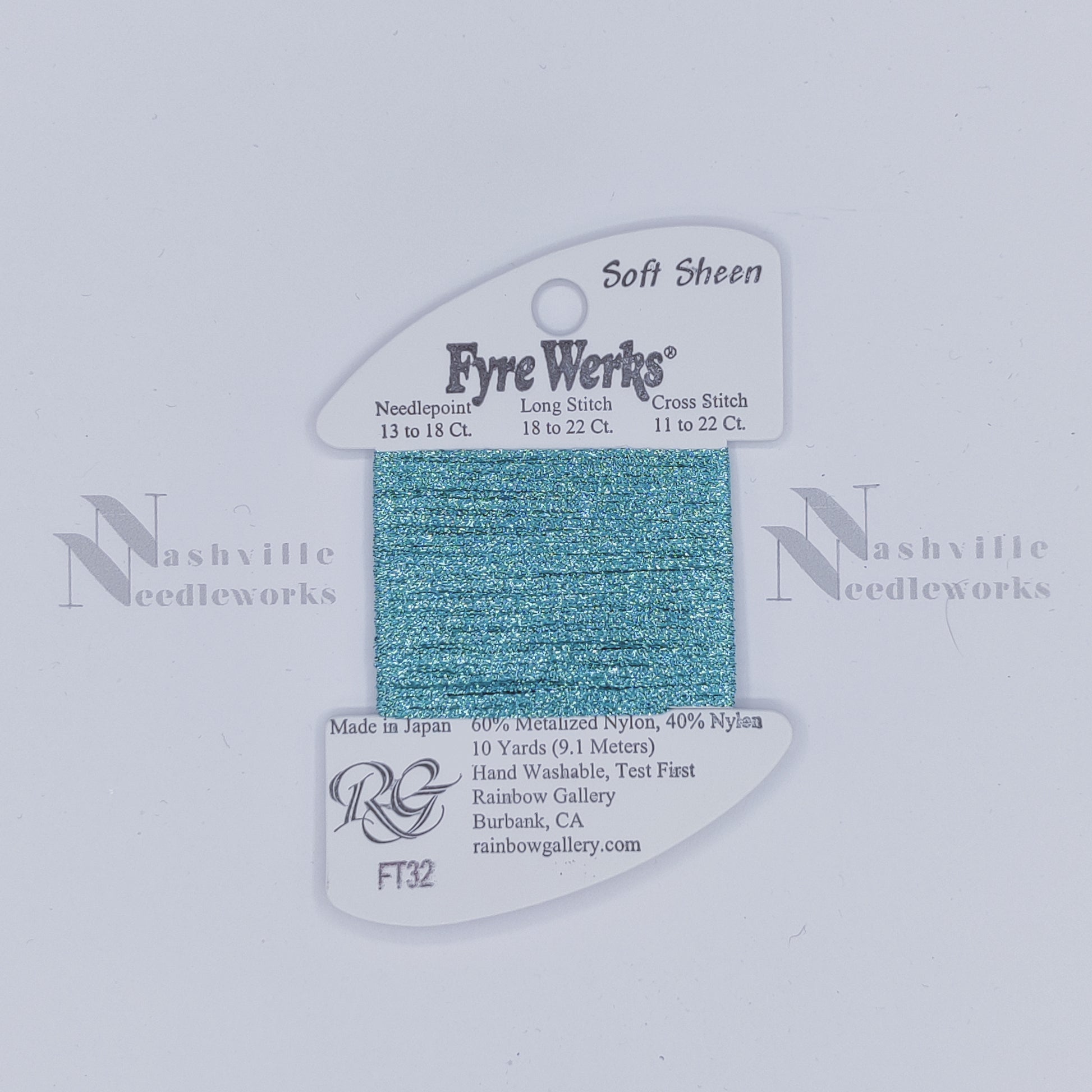 Fyre Werks Soft Sheen FT32 Dark Teal