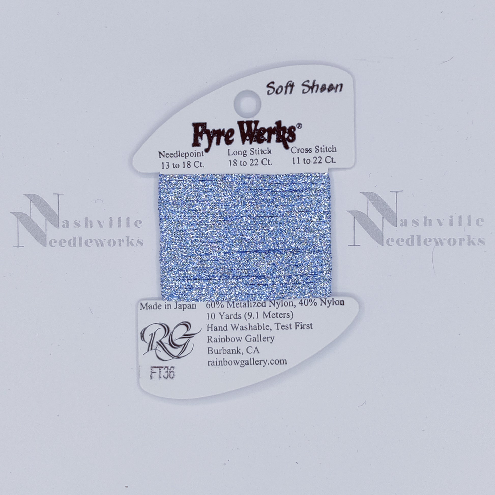 Fyre Werks Soft Sheen FT36 French Blue