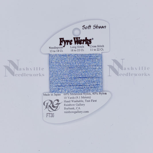 Fyre Werks Soft Sheen FT36 French Blue