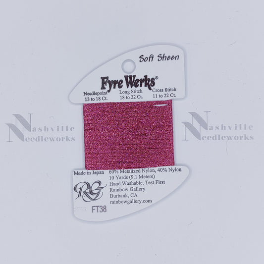 Fyre Werks Soft Sheen FT38 Dark Red
