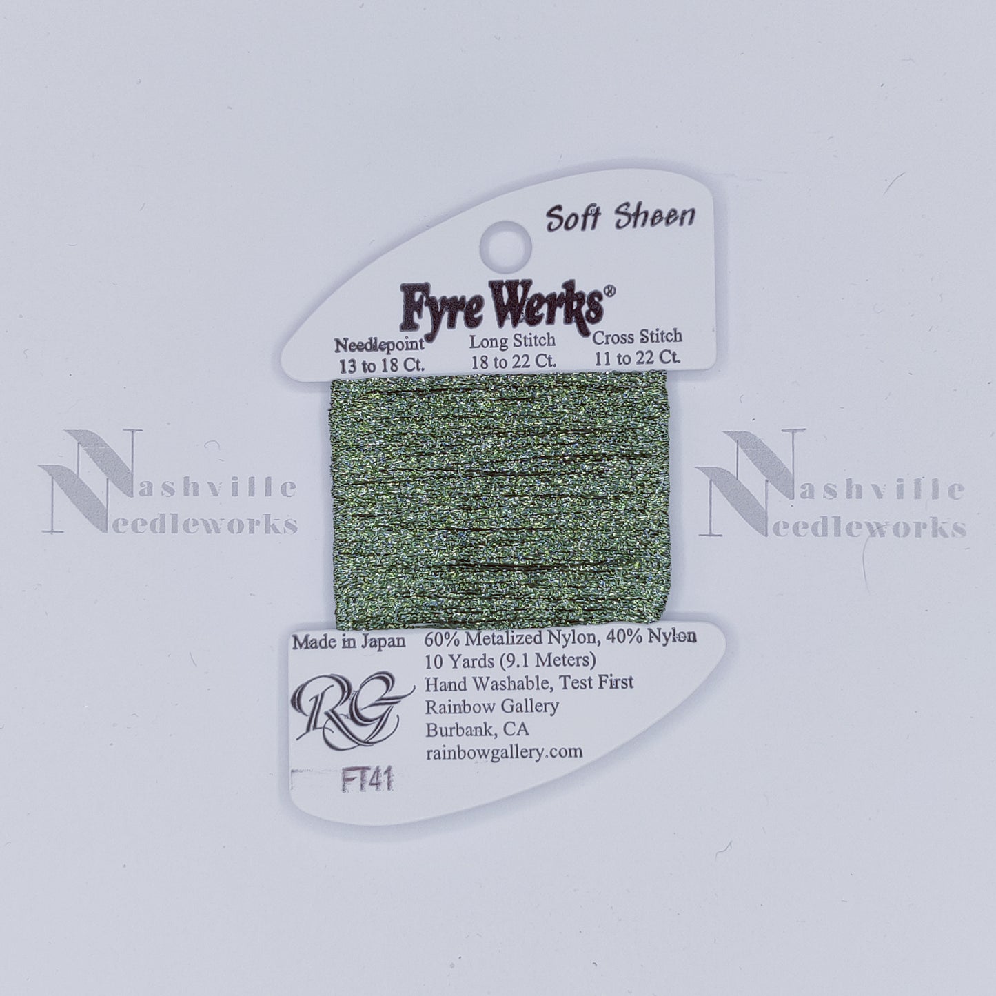 Fyre Werks Soft Sheen FT41 Pistachio