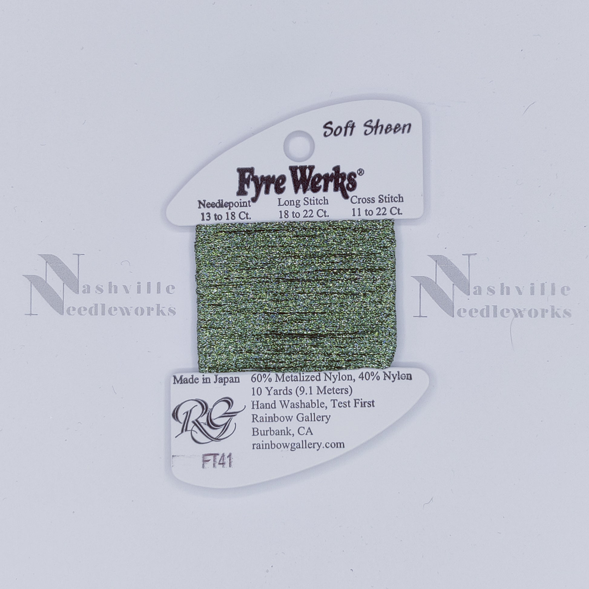 Fyre Werks Soft Sheen FT41 Pistachio