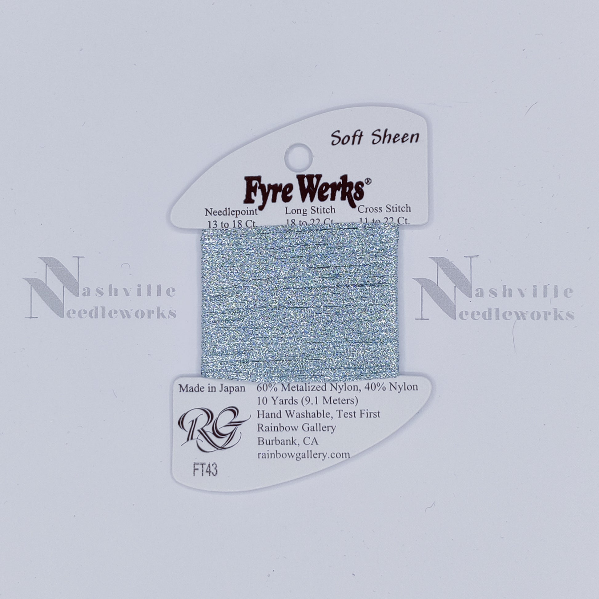 Fyre Werks Soft Sheen FT43 Lite Aqua