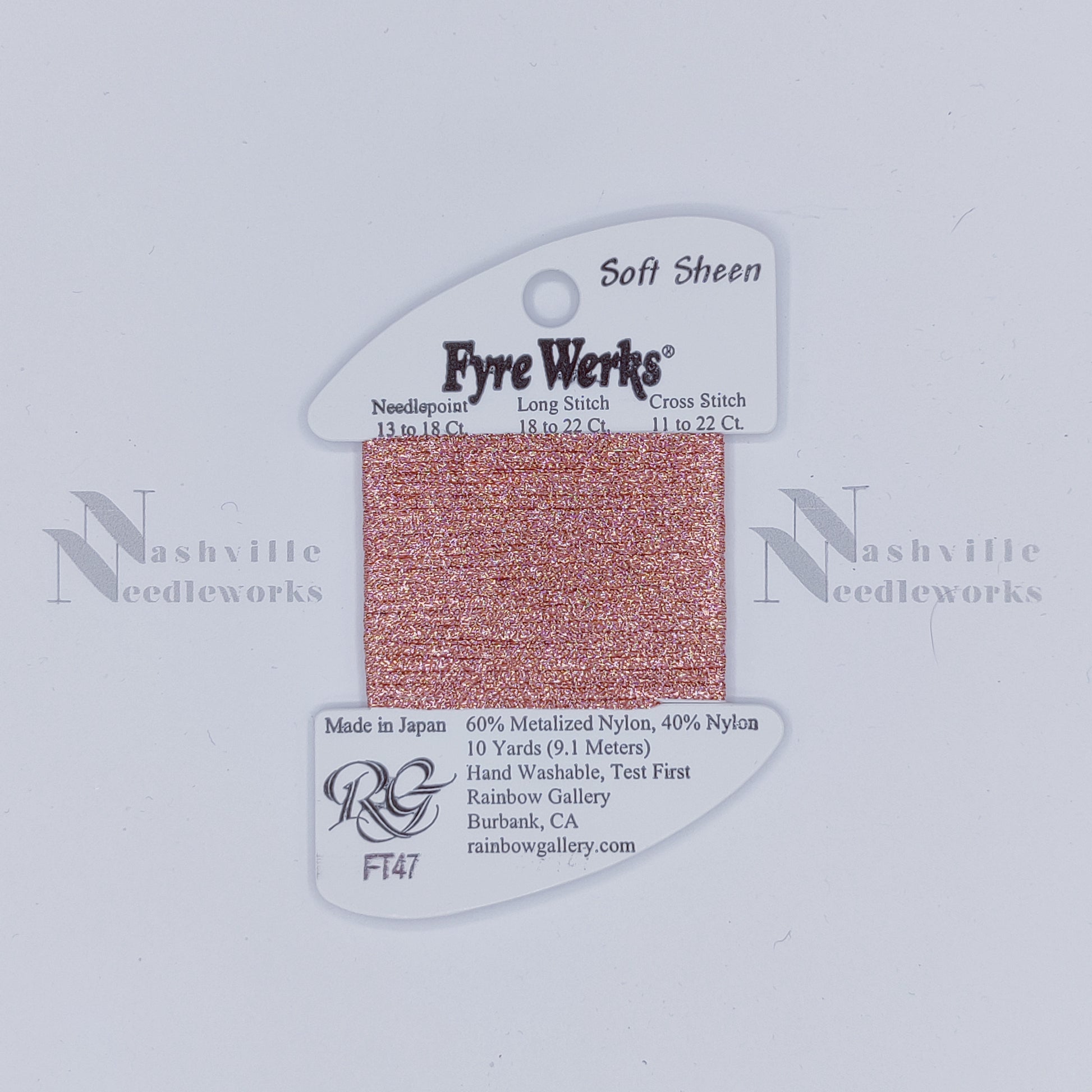 Fyre Werks Soft Sheen FT47 Peony