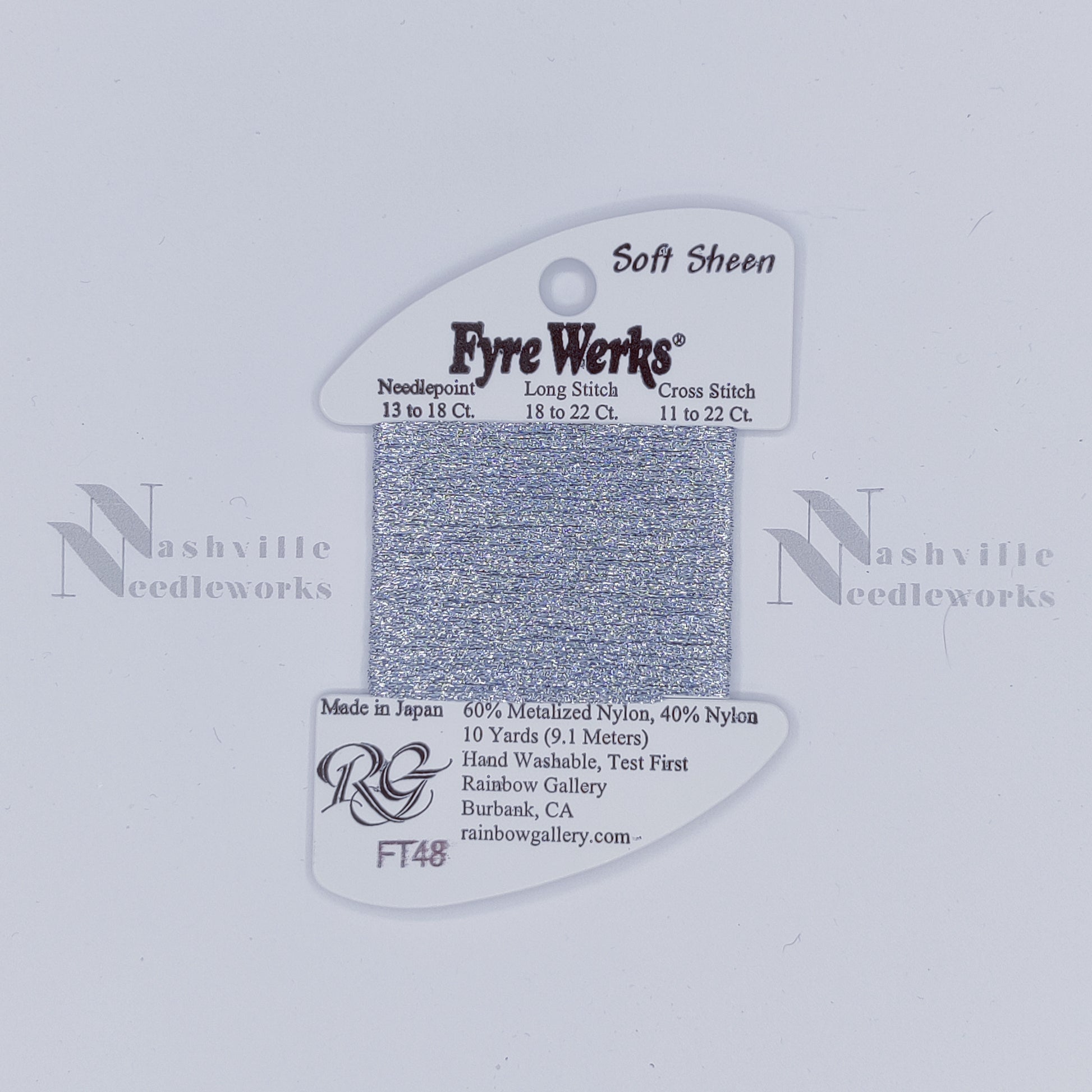 Fyre Werks Soft Sheen FT48 Silver Frost