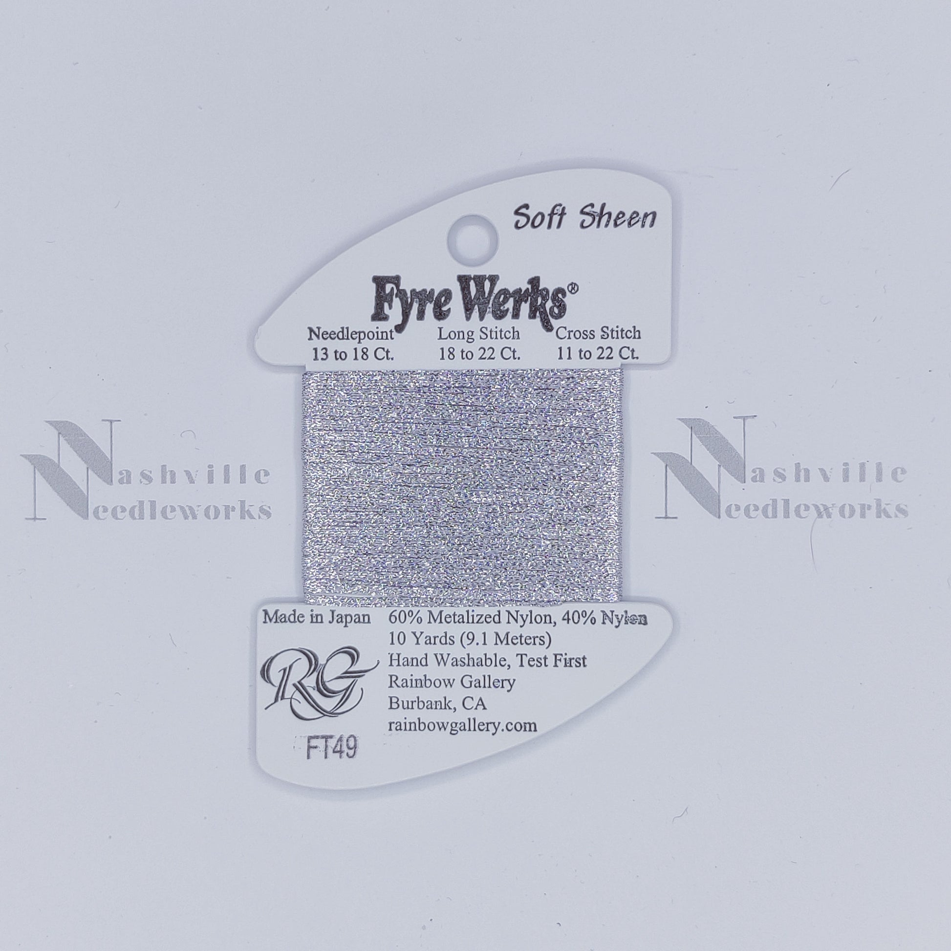 Fyre Werks Soft Sheen FT49 Platinum