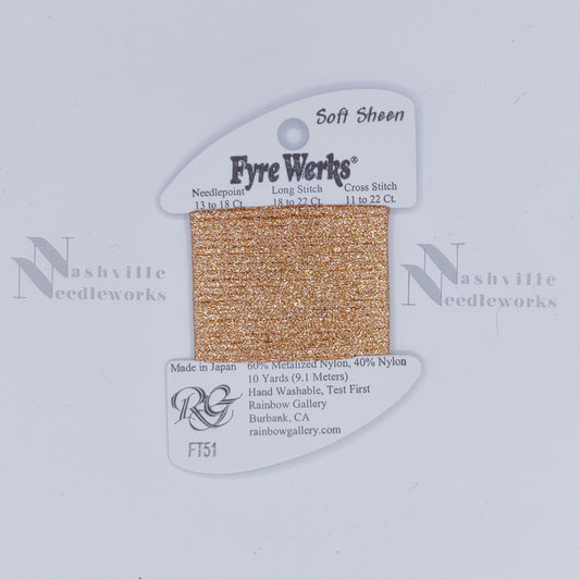 Fyre Werks Soft Sheen FT51 Copper