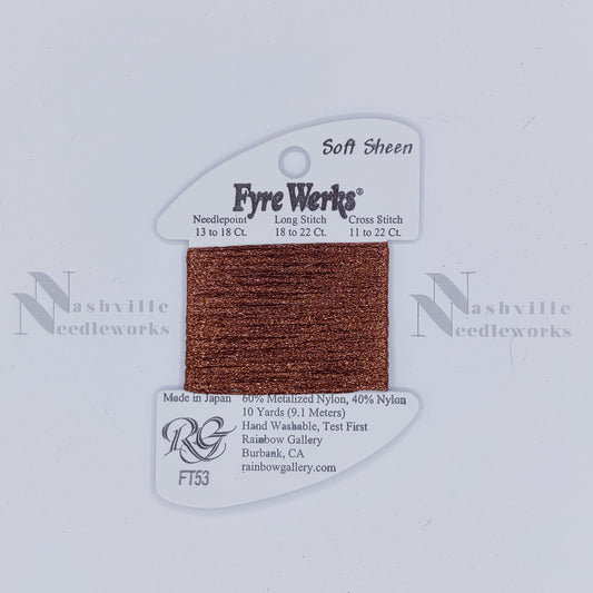 Fyre Werks Soft Sheen FT53 Espresso